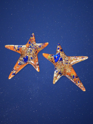 Boucles d’oreilles Étoiles shiny