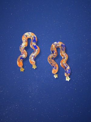 Boucles d’oreilles Vague Shiny