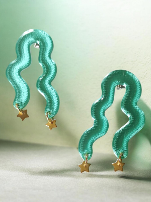 Boucles d’oreilles Vague